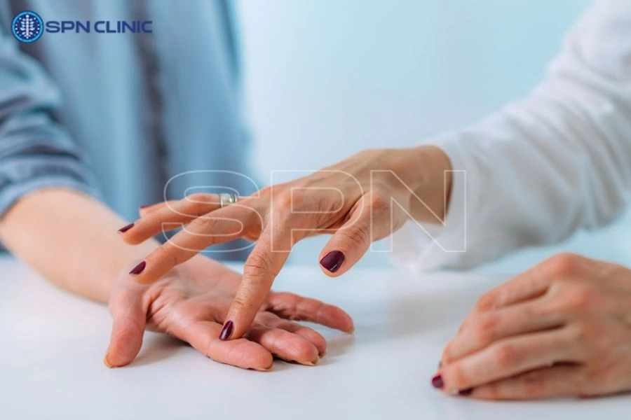 el parmaklarında kireçlenme belirtileri